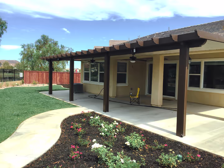 Residential Concrete Flatwork Back Yard Renovation — photo 6